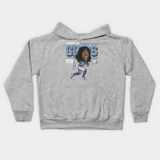 Jahmyr Gibbs Detroit Cartoon Kids Hoodie